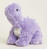 Warmies Purple Long Neck Dinosaur