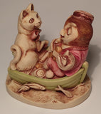 Owl & Pussycat Curio Box - David Lawrence