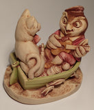 Owl & Pussycat Curio Box - David Lawrence