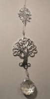 Tree of Life - Deluxe Clear Beaded Pewter