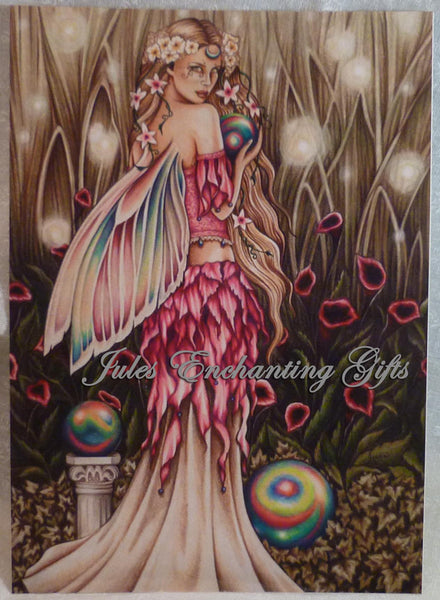 Enchanted Garden - 5 x 7 Fairy Art Print - Munro Gifts - Jules Enchanting Gifts