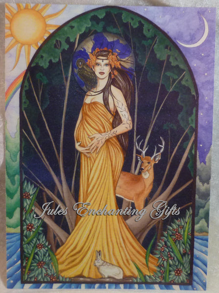 Mother Earth - 5 x 7 Fairy Art Print - Munro Gifts - Jules Enchanting Gifts