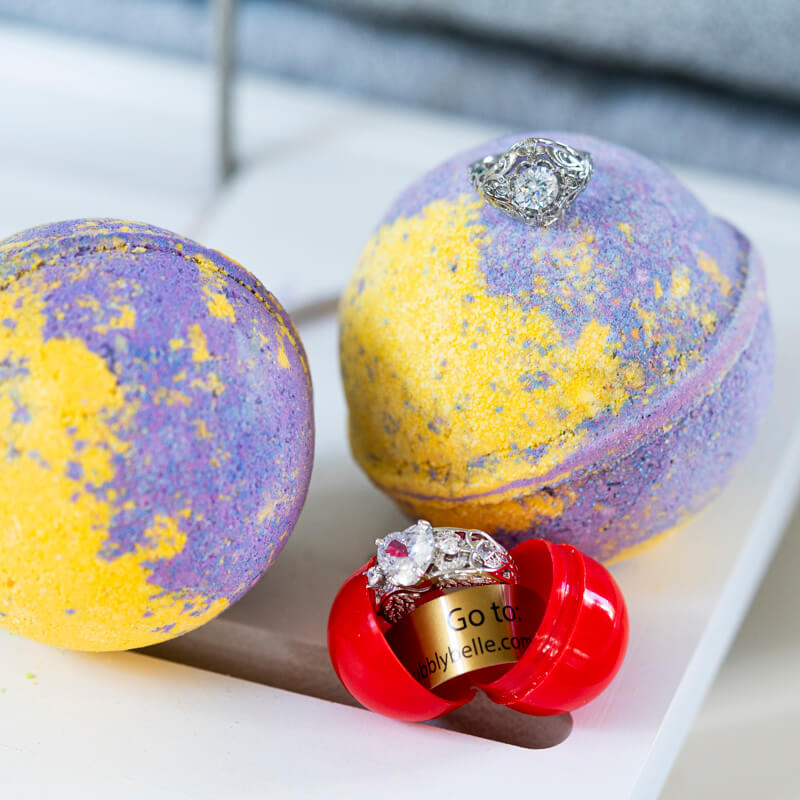 Heal Bath Bomb with Surprise Ring Inside Jules Enchanting Gifts
