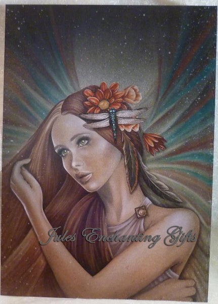 Wonder - 5 x 7 Fairy Art Print - Munro Gifts - Jules Enchanting Gifts