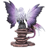 Purple Fairy with Dragon