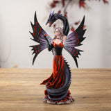 Red Fairy with Dragon