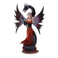 Red Fairy with Dragon