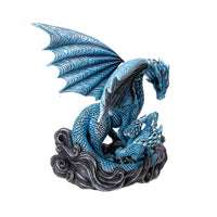 Water Dragon with Hatchling