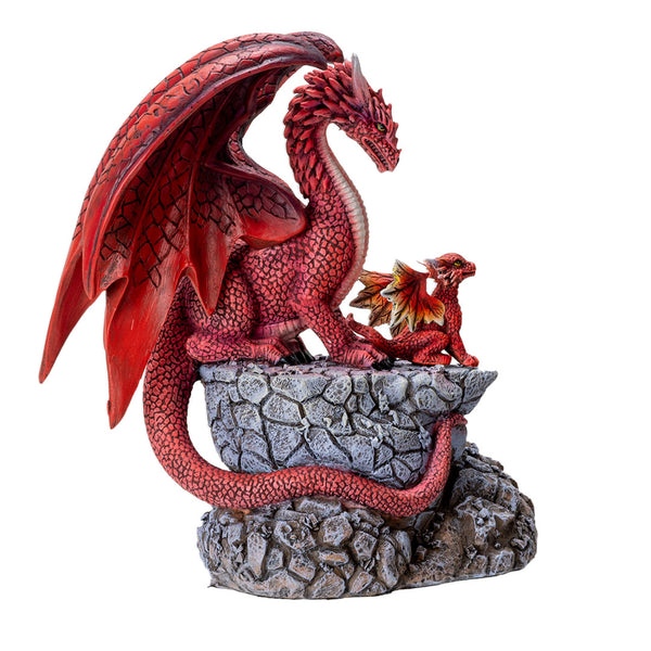 Fire Dragon with Hatchling