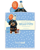Mini Birthday Puppy Pop-up Greeting Card