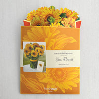 Sunflowers Pop-up Greeting Card