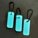 Glow in the Dark Zipper Pulls (Set of 3)