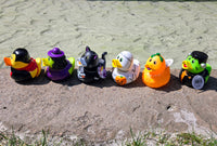 Halloween Rubber Duckies 3.5" Tall