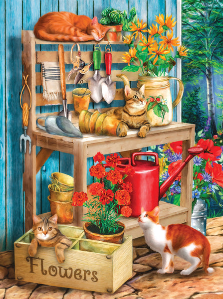 Puzzle - Potting Table 1000 Pieces
