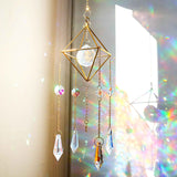Gold Diamond Suncatcher