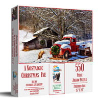 Puzzle - A Nostalgic Christmas Eve 550 Pieces