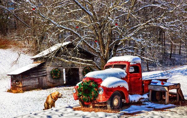 Puzzle - A Nostalgic Christmas Eve 550 Pieces