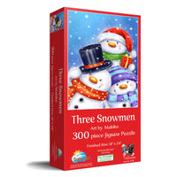 Puzzle - Three Snowmen 300 Pieces