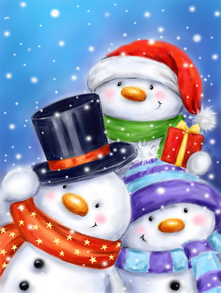 Puzzle - Three Snowmen 300 Pieces