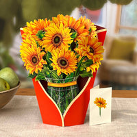 Sunflowers Pop-up Greeting Card