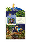 Starlit Nativity Pop-up Greeting Card