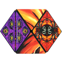 Shashibo Limited Edition Shape Shifting Box - Spooky Season Series - Jack O'lantern