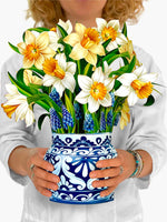 English Daffodils Pop-up Greeting Card