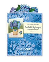 Mini Nantucket Hydrangeas Pop-up Greeting Card