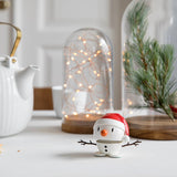 Hoptimist Santa Snowman S White