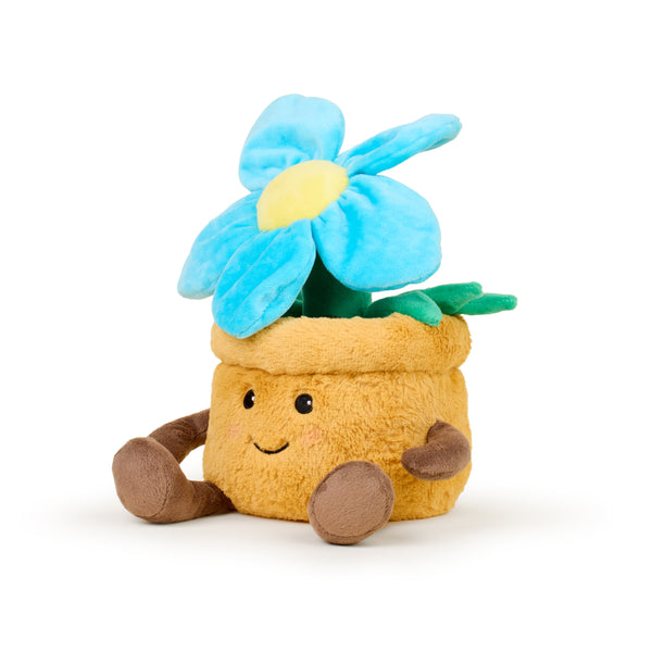 Warmies Blue Flower Pot