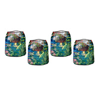 Louis C. Tiffany Mellon House Waterlilies Luminaries