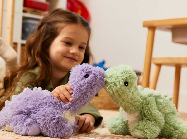 Warmies Green Long Neck Dinosaur Jules Enchanting Gifts