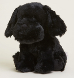 Warmies Black Labrador Dog