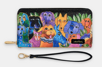 Wallet - Laurel Burch Dogs and Doggies Bifold