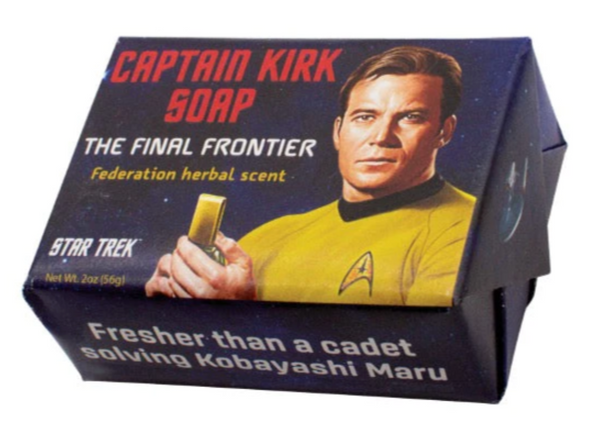 Captain Kirk Boldy Go Soap