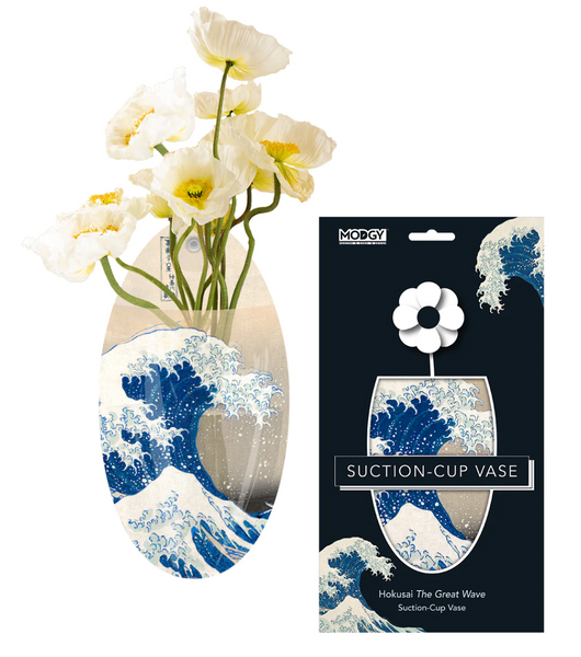 Hokusai The Great Wave Suction Cup Vase