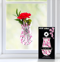 Cherry Blossom Suction Cup Vase