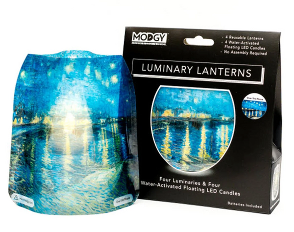 Van Gogh Starry Night Over the Rhone Luminaries