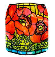 Louis C. Tiffany Poppy Luminaries