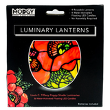 Louis C. Tiffany Poppy Luminaries