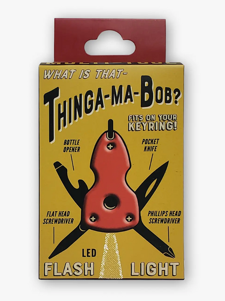 Thinga-Ma-Bob Flash Light, Multi-Tool For Your Key Ring