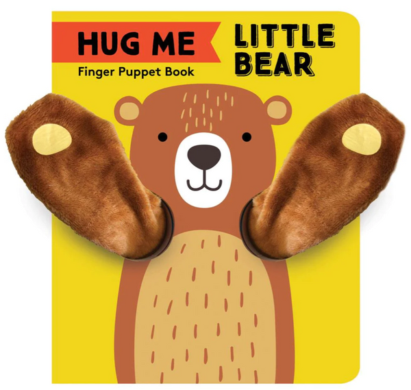 Hug Me Little Bear: Finger Puppet Book