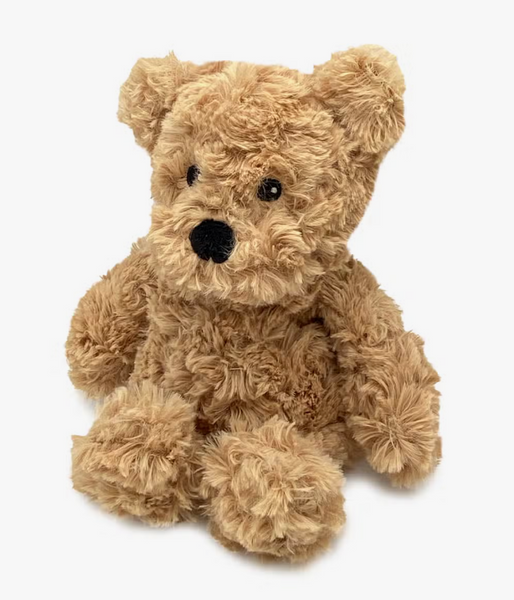 Warmies Brown Curly Bear Junior