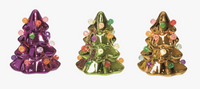 Mini Light up Christmas Trees Retro/Vintage