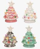Mini Light up Christmas Trees Retro/Vintage