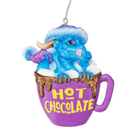 Hot Chocolate Dragon Ornament