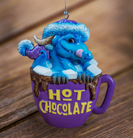 Hot Chocolate Dragon Ornament