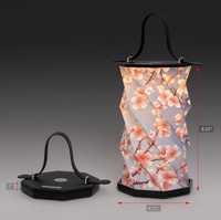Cherry Blossom Origami Lantern