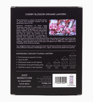 Cherry Blossom Origami Lantern