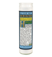 Bob Ross Secular Saint Candle